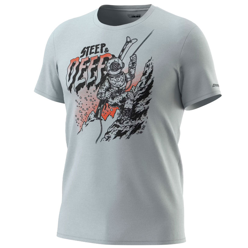 tričko DYNAFIT Artist Series Co T-Shirt M moon/steep